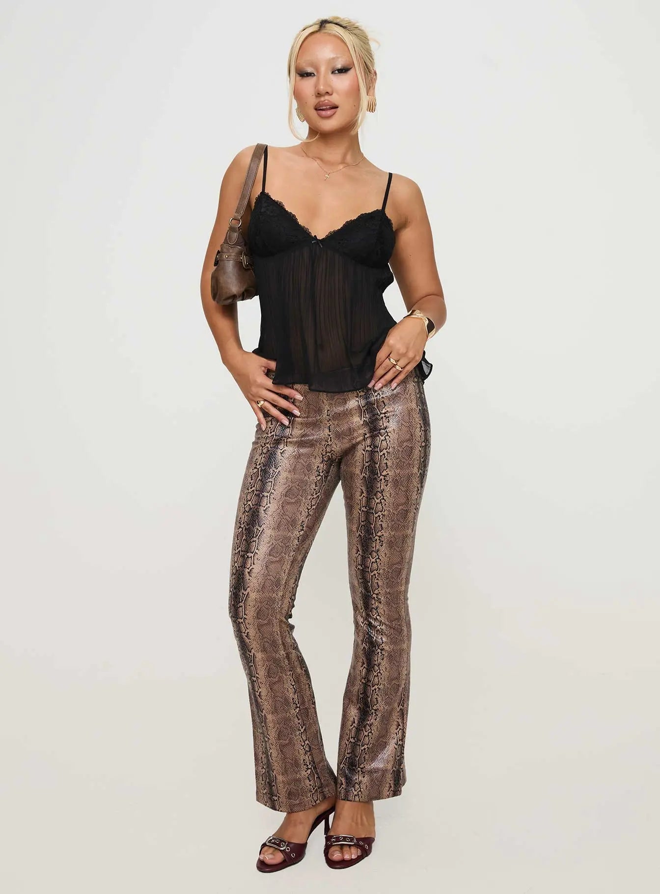 EFFINI Laced Pleat Top EFFINI