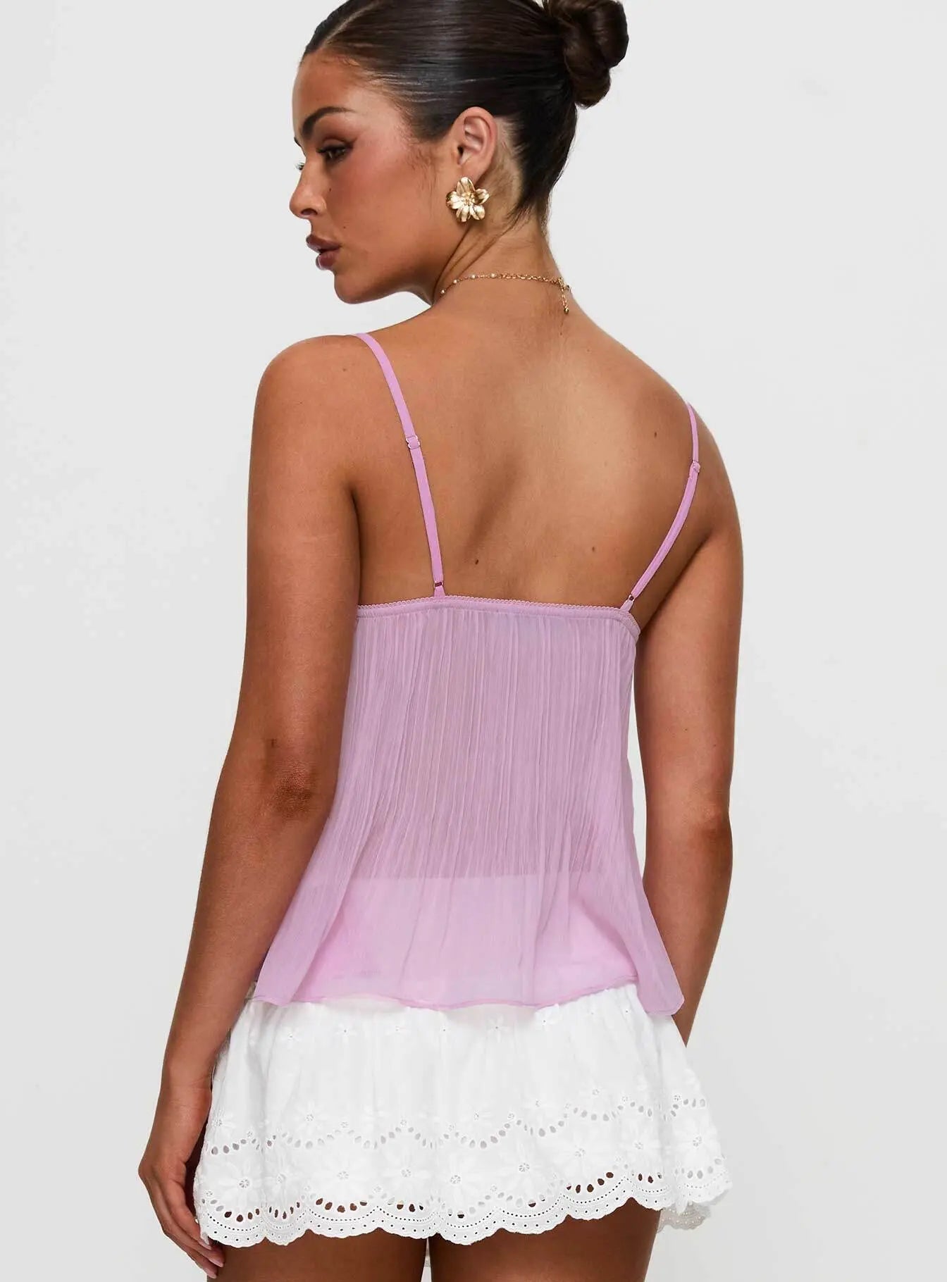 EFFINI Laced Pleat Top EFFINI