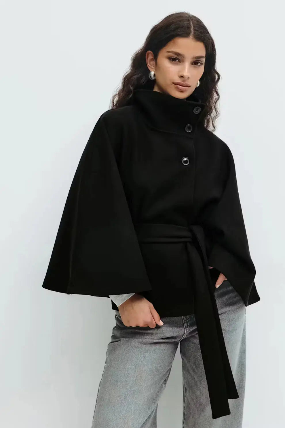 Effini Belt Cape Jacket EFFINI