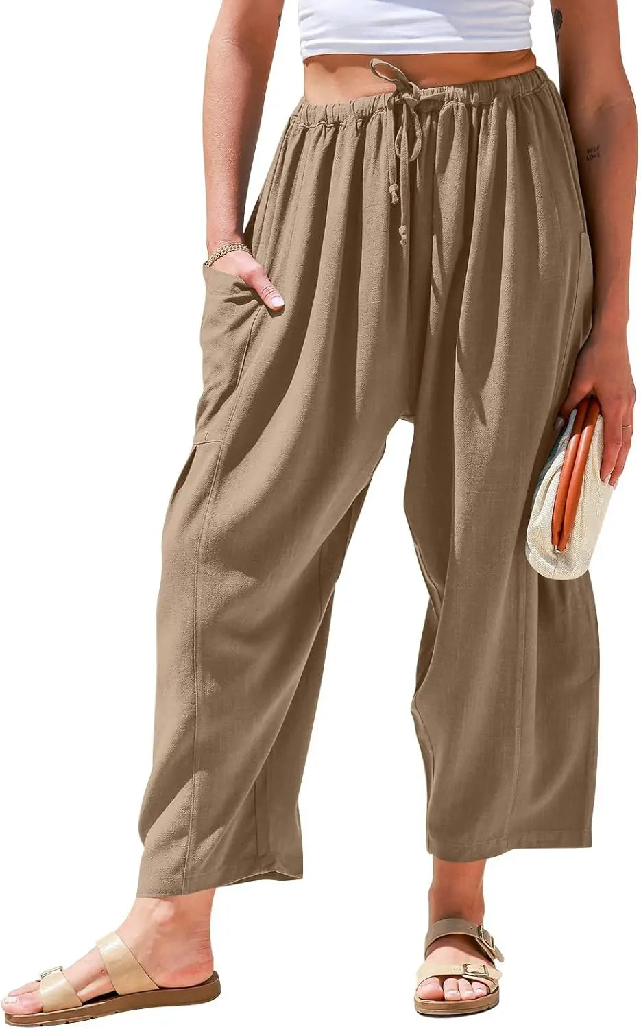 Effini Wide Linen Pants EFFINI